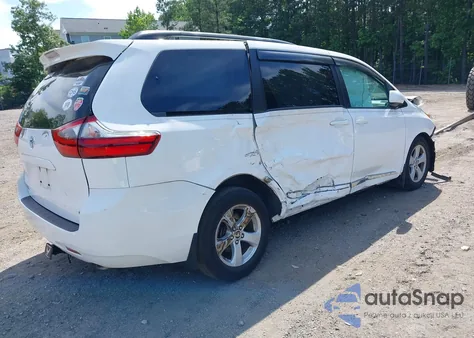 2020 Toyota Sienna Le из США, поврежденный, VIN 5TDKZ3DCXLS059272